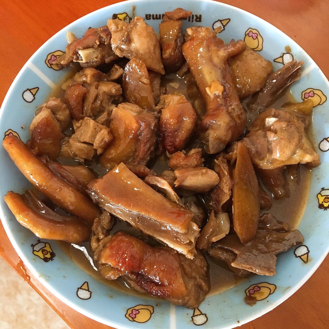 姜爆鸭子