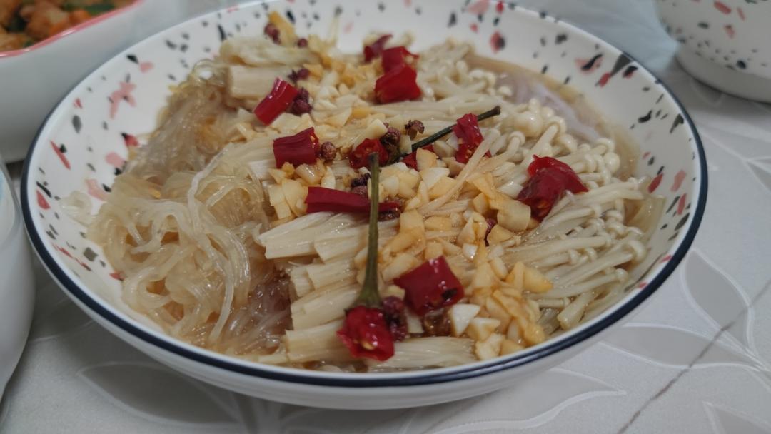 蒜蓉金针菇