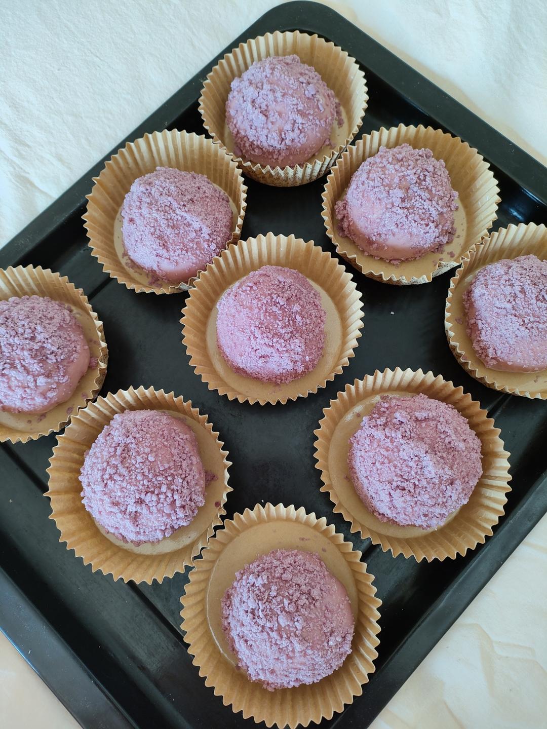 超松软芋泥雷神软欧包，一次成功，好看又好吃✅