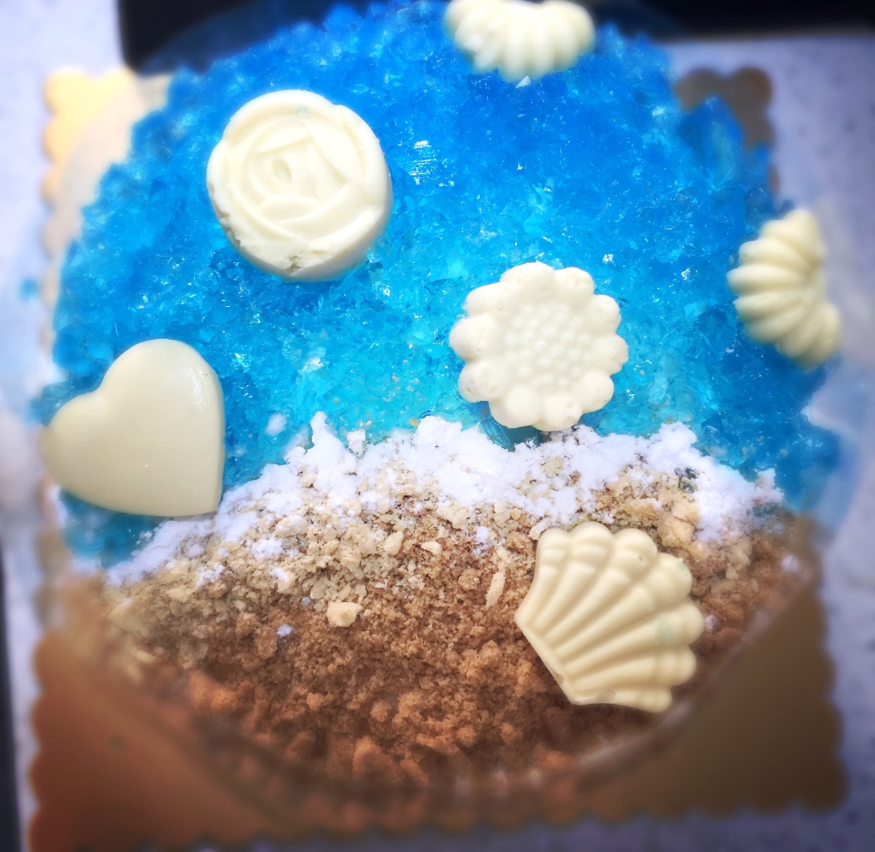 海洋酸奶慕斯蛋糕