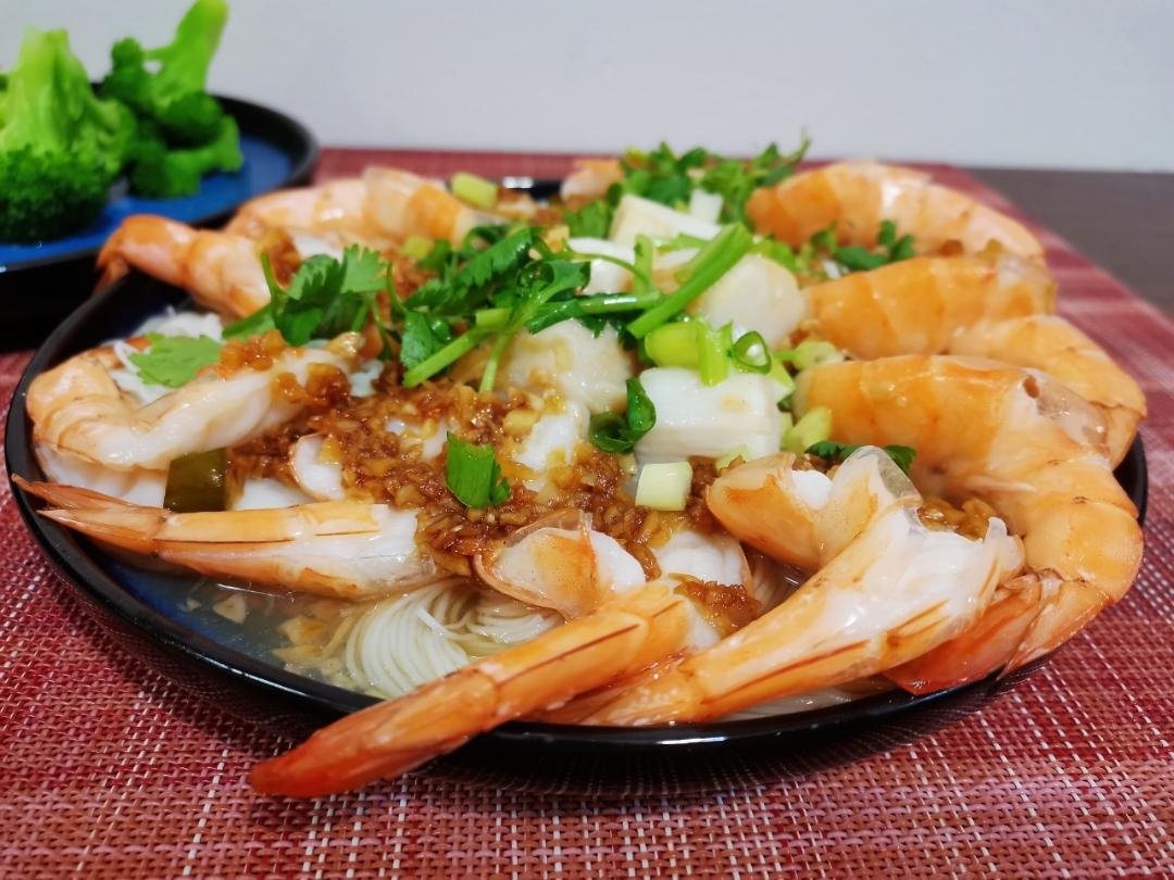 蒜蓉粉丝开背虾