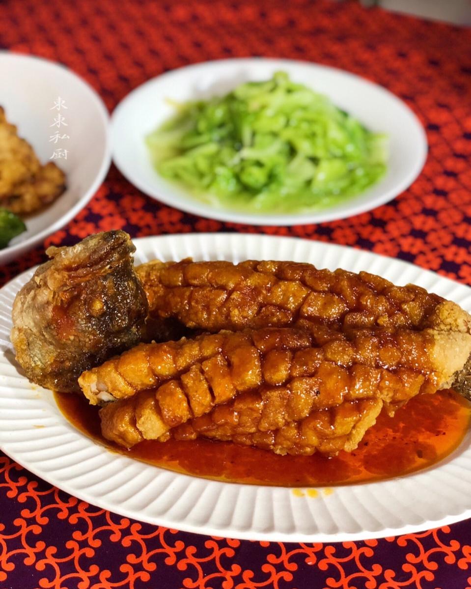 厨师长教大家：“松鼠鱼”的家常做法，酸甜可口