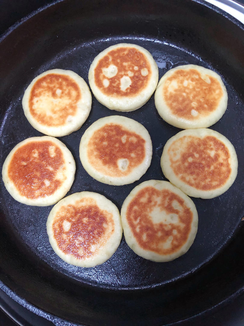 一根山药，一碗面粉，轻松做出宝宝爱吃的山药小饼！