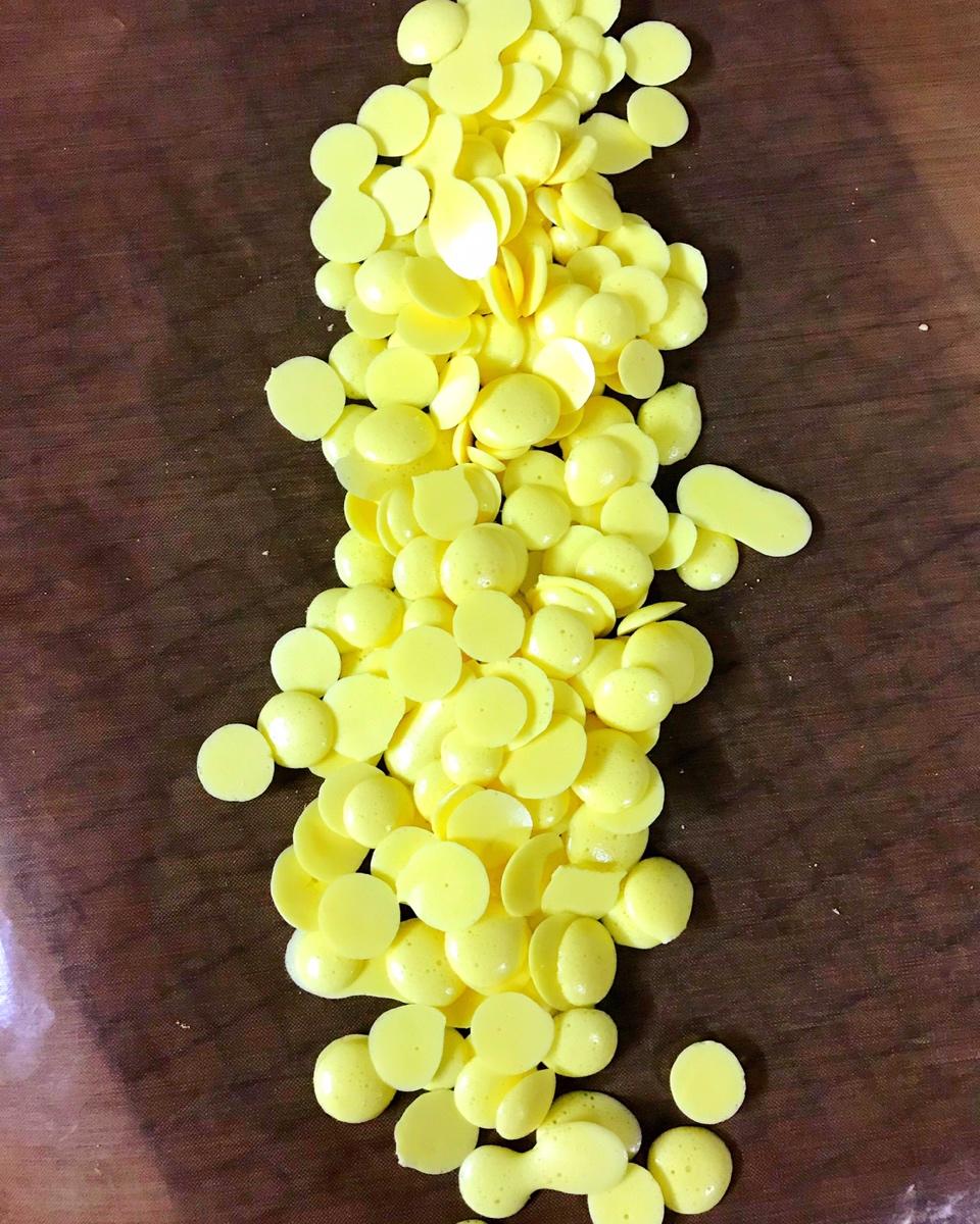 入口即化的无添加蛋黄溶豆