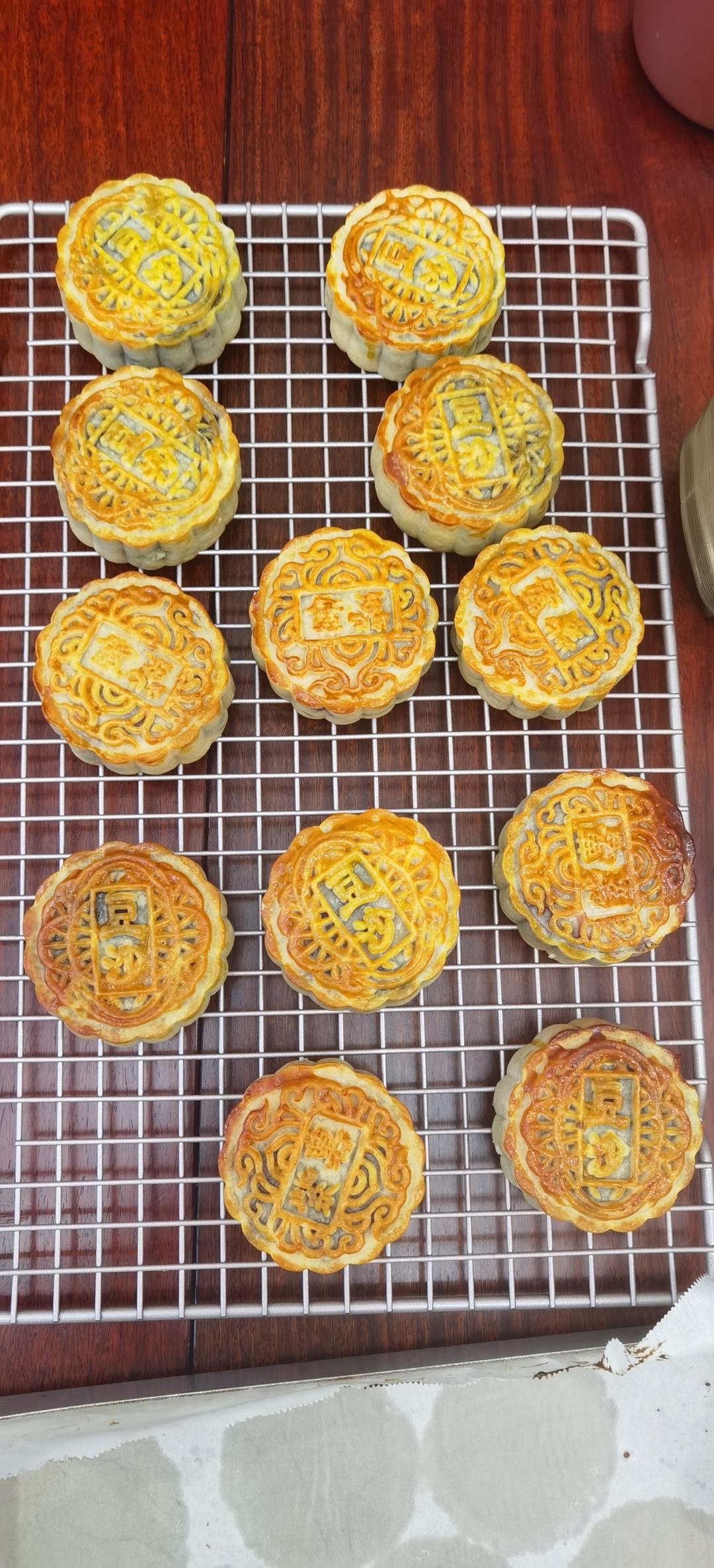 【终极版广式月饼配方】表皮油亮的秘诀！