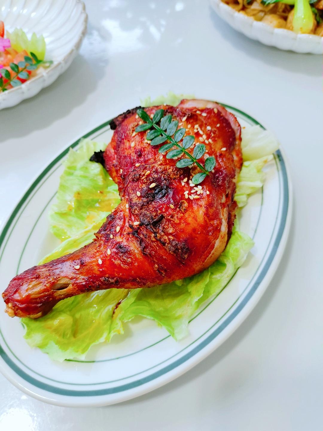 空气炸锅版鸡腿卷