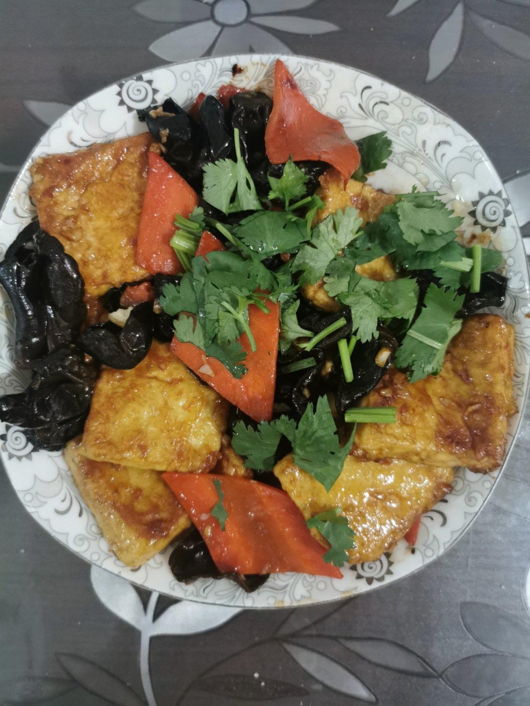 无敌好吃的香煎豆腐