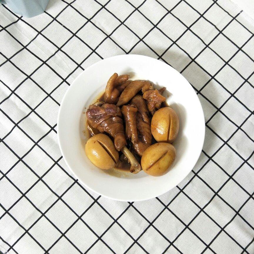 葱香卤鸡腿
