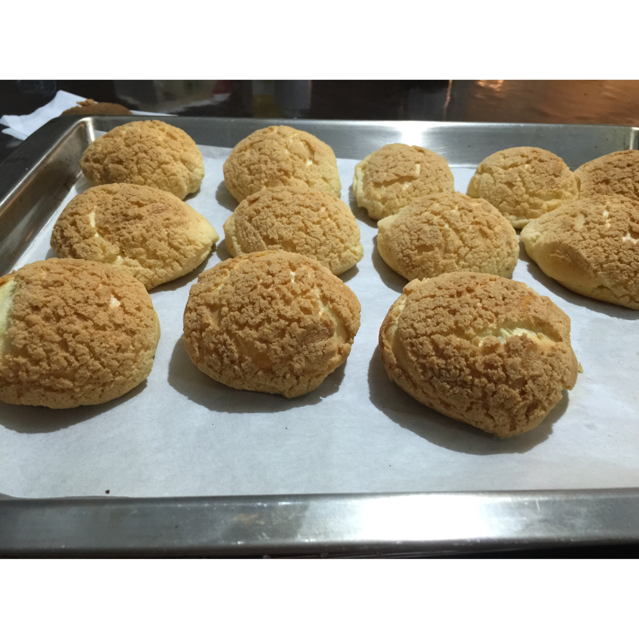 十分美味的酥皮泡芙