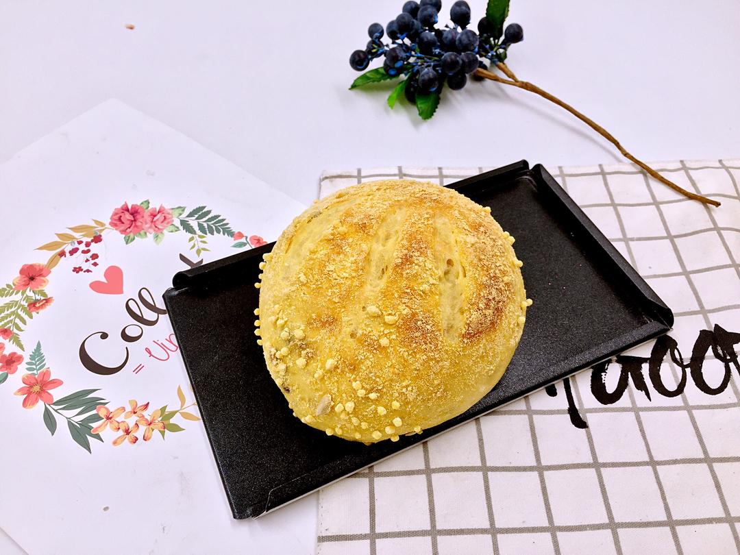 玉米蔓越莓软欧包