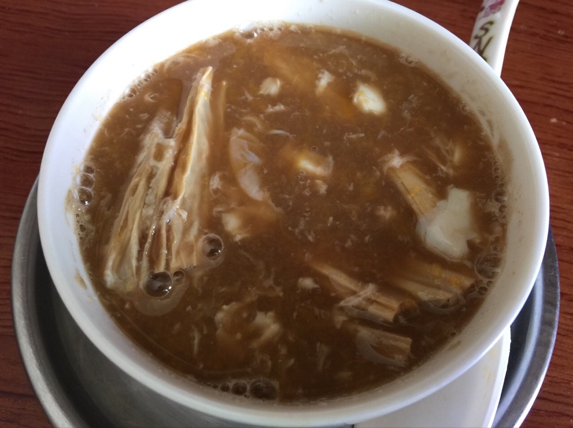 阿胶腐竹蛋花糖水