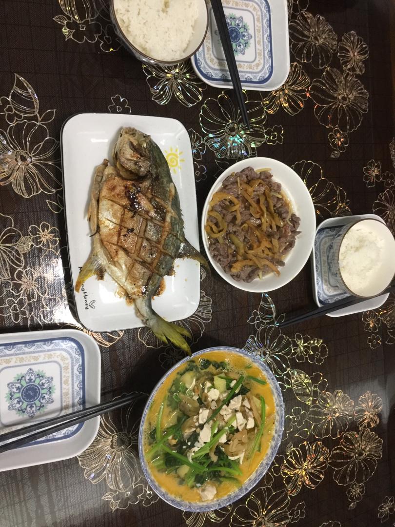 榨菜蒸牛肉