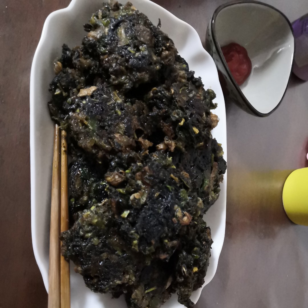 闽南小吃-炸紫菜海蛎饼