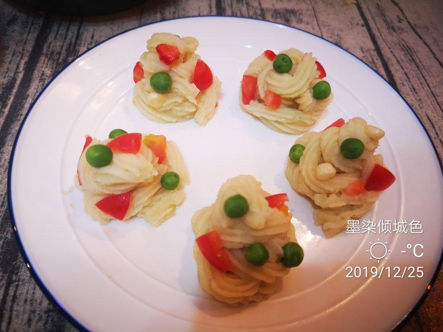 派对必备 圣诞树土豆泥