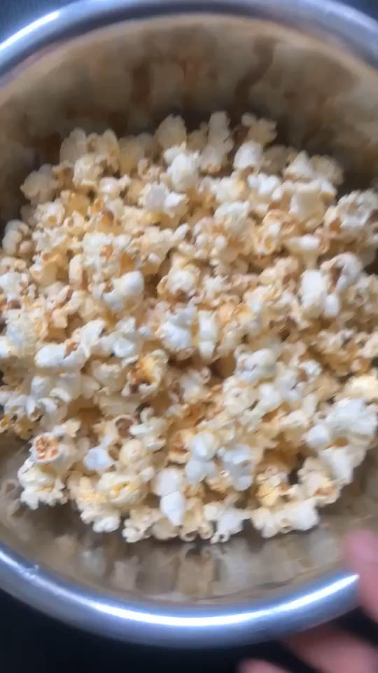 零失败的焦糖奶油爆米花