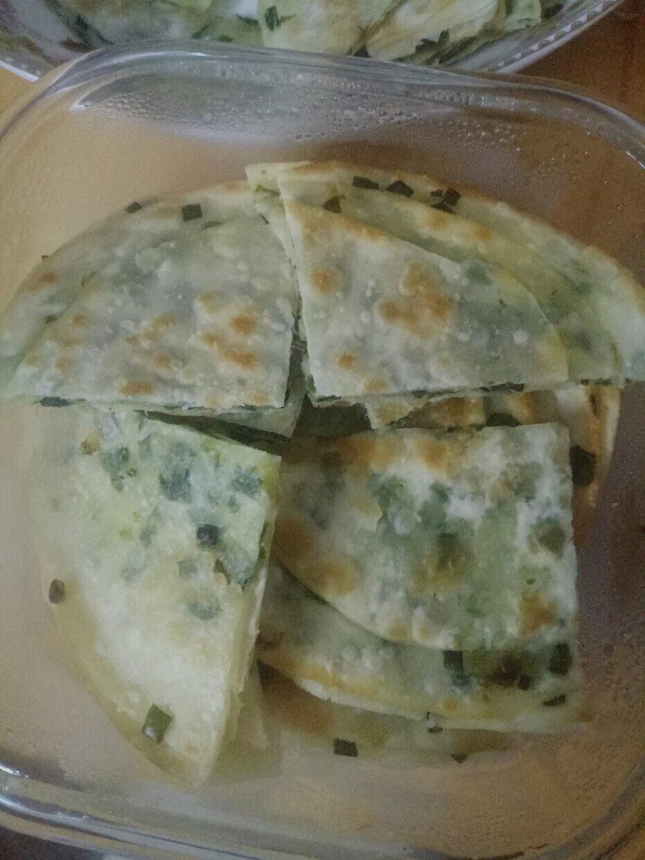 葱油饼（饺子皮 懒人快手版）