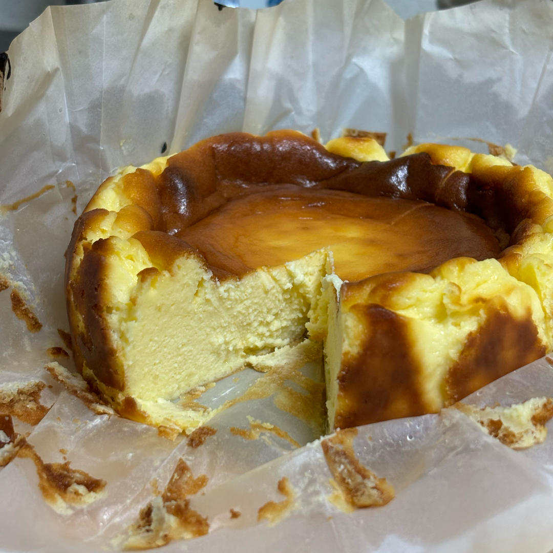 巴斯克芝士蛋糕『最简单的蛋糕』零失败🔥芝士控