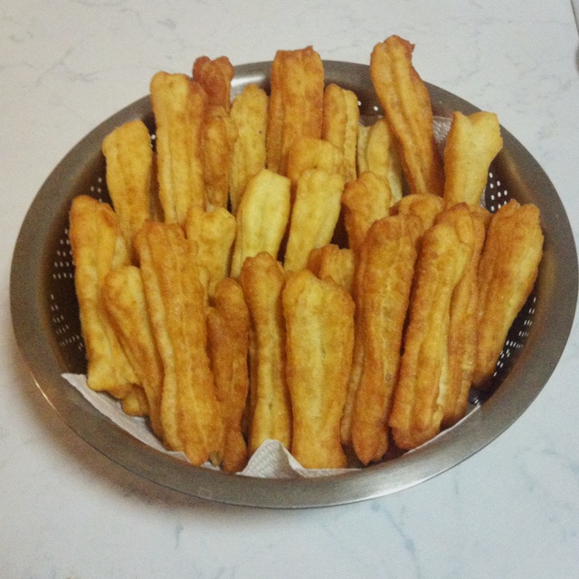 奶香油条