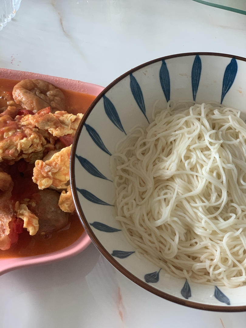 超简单❗️快来碗西红柿炒鸡蛋盖浇面🍝