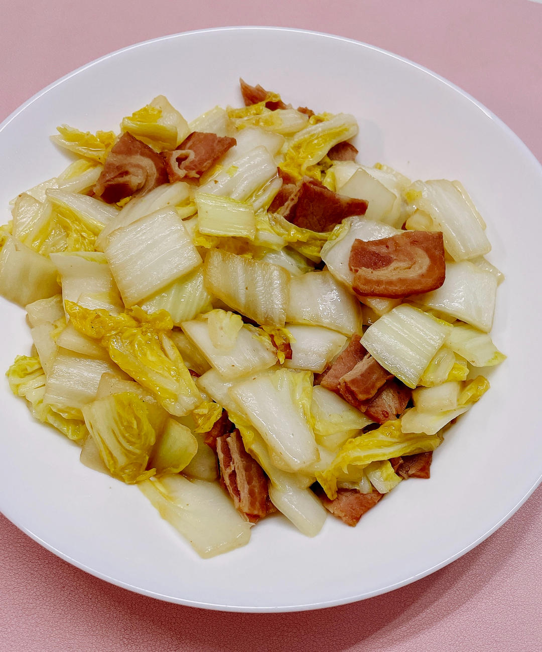 【两分钟快手下饭菜】娃娃菜炒肉片