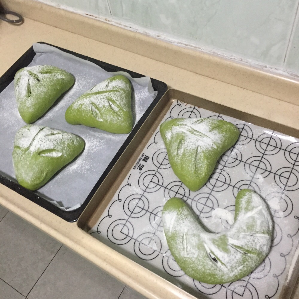 抹茶蜜豆乳酪软欧