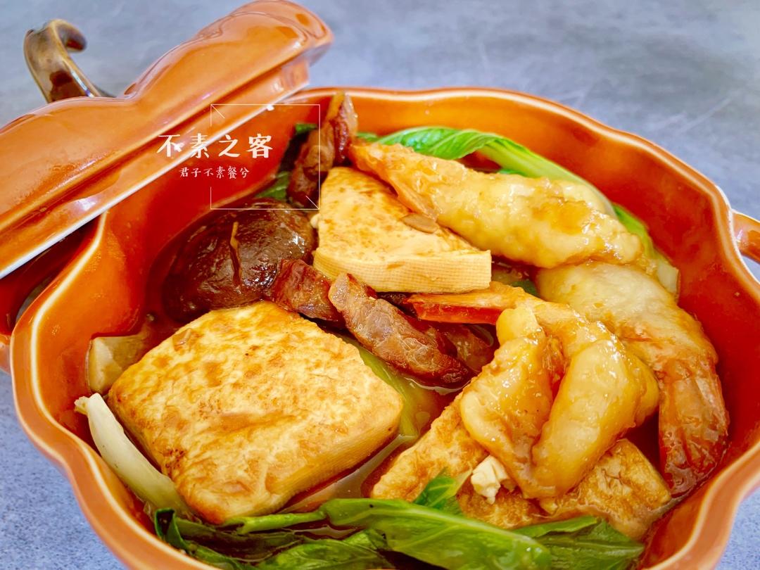 龙利鱼豆腐煲