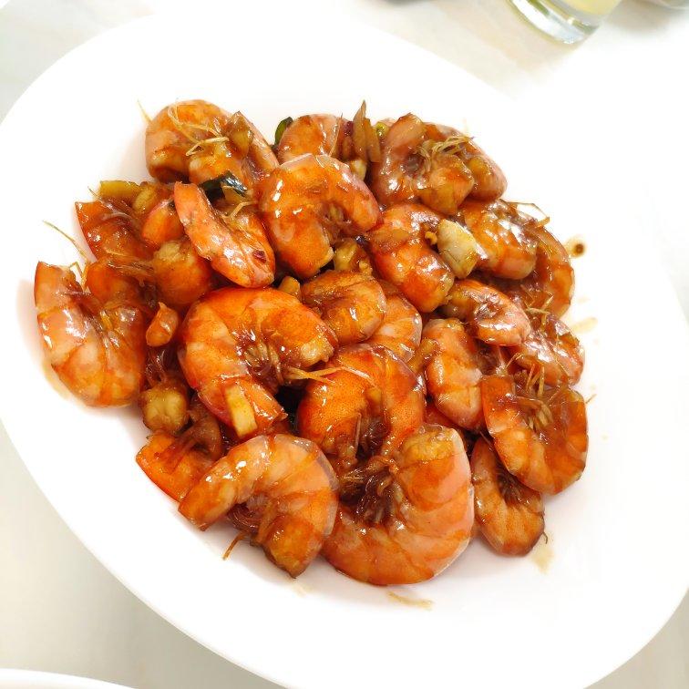 油焖大虾