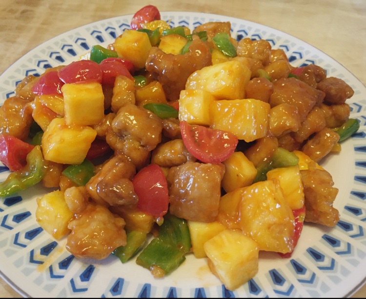 菠萝咕噜肉