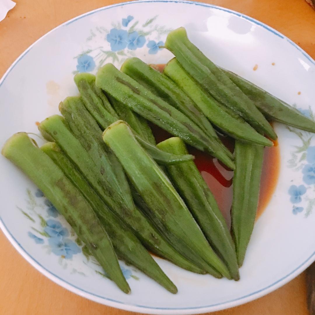 【白灼秋葵】清爽简单