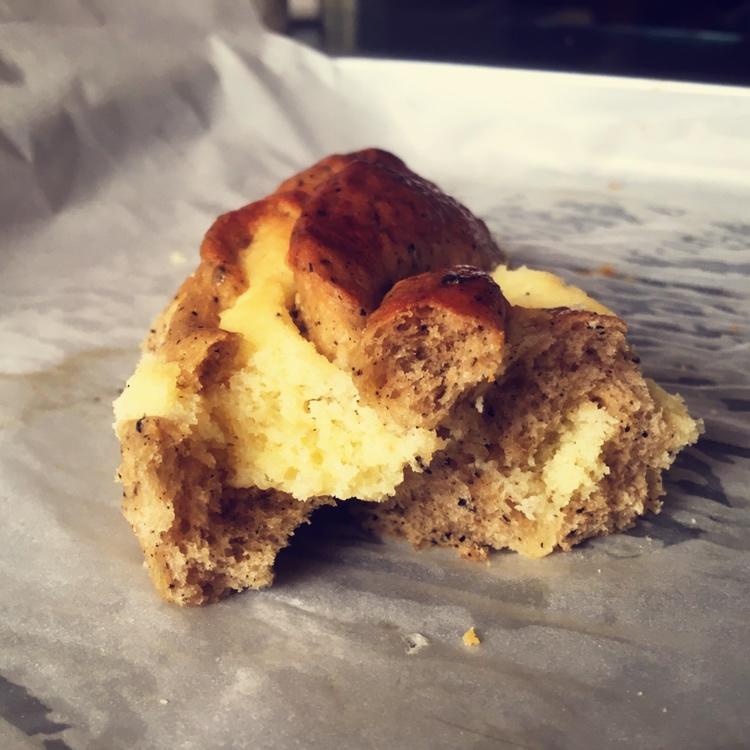 红茶奶酥包