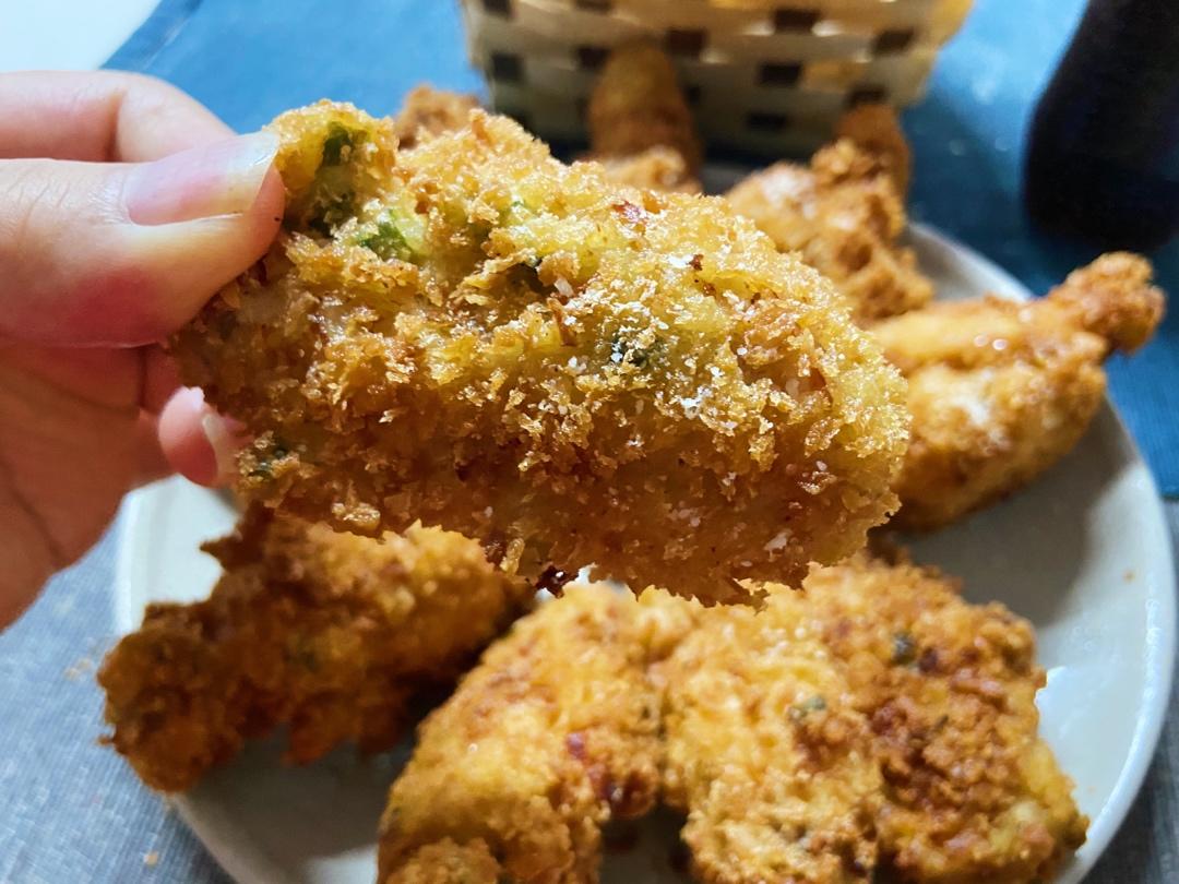 不用炸鸡粉也可以炸出酥脆炸鸡腿