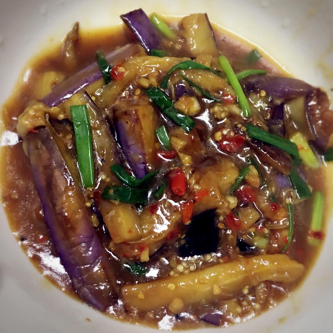 红烧肉沫茄子