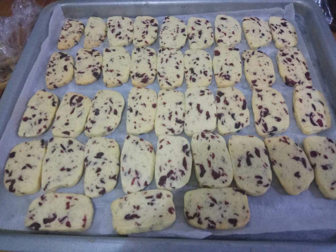 低糖少油版蔓越莓饼干