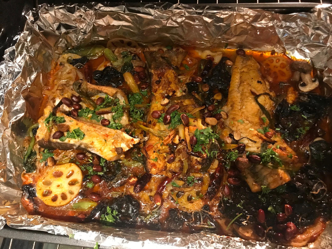 家庭烤箱版烤鱼