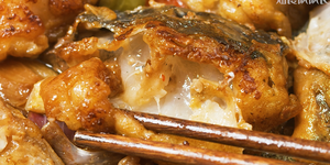 在顺德常吃的名菜【煎焗鱼头】的详细做法的做法 步骤11
