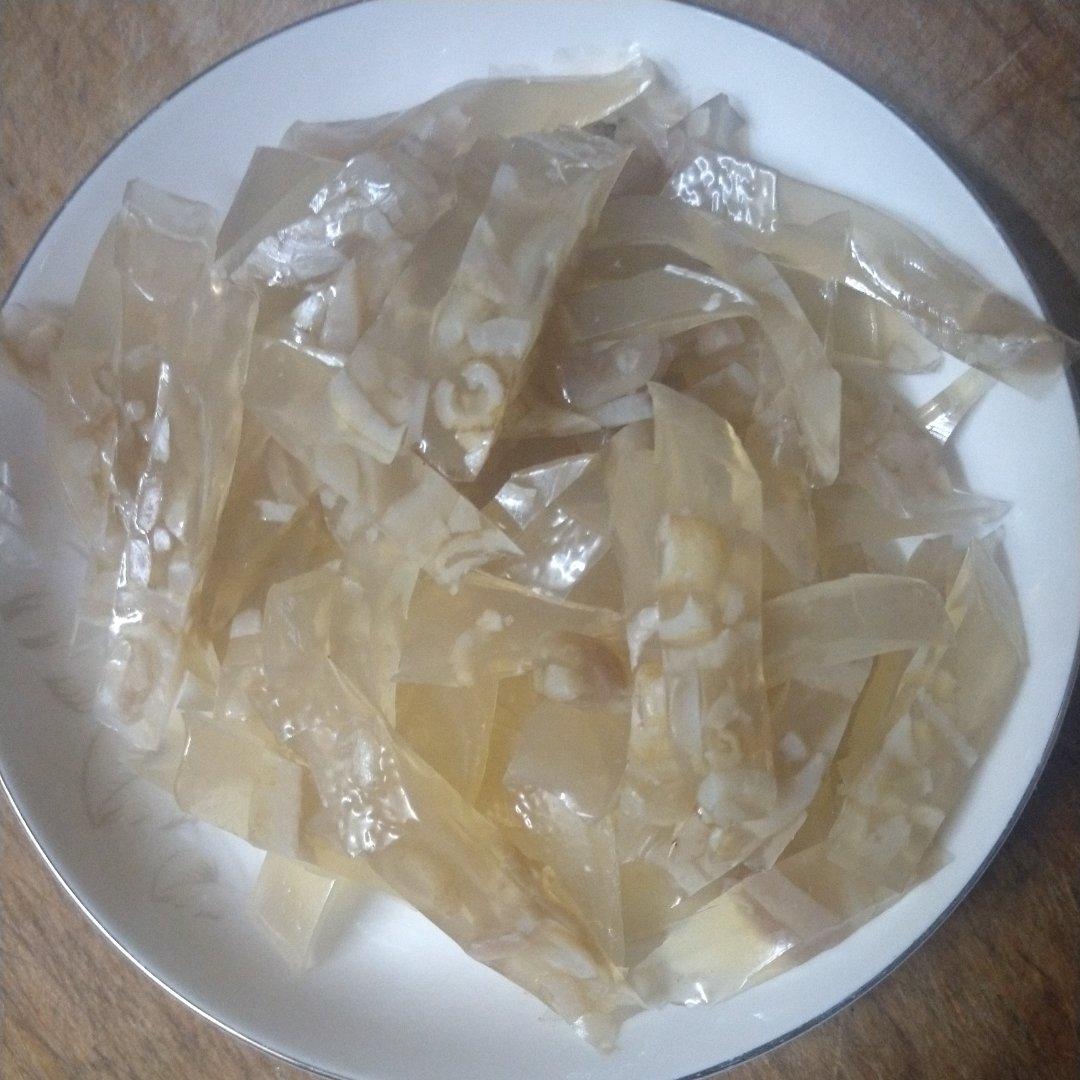 简单好看又好吃的水晶猪皮冻