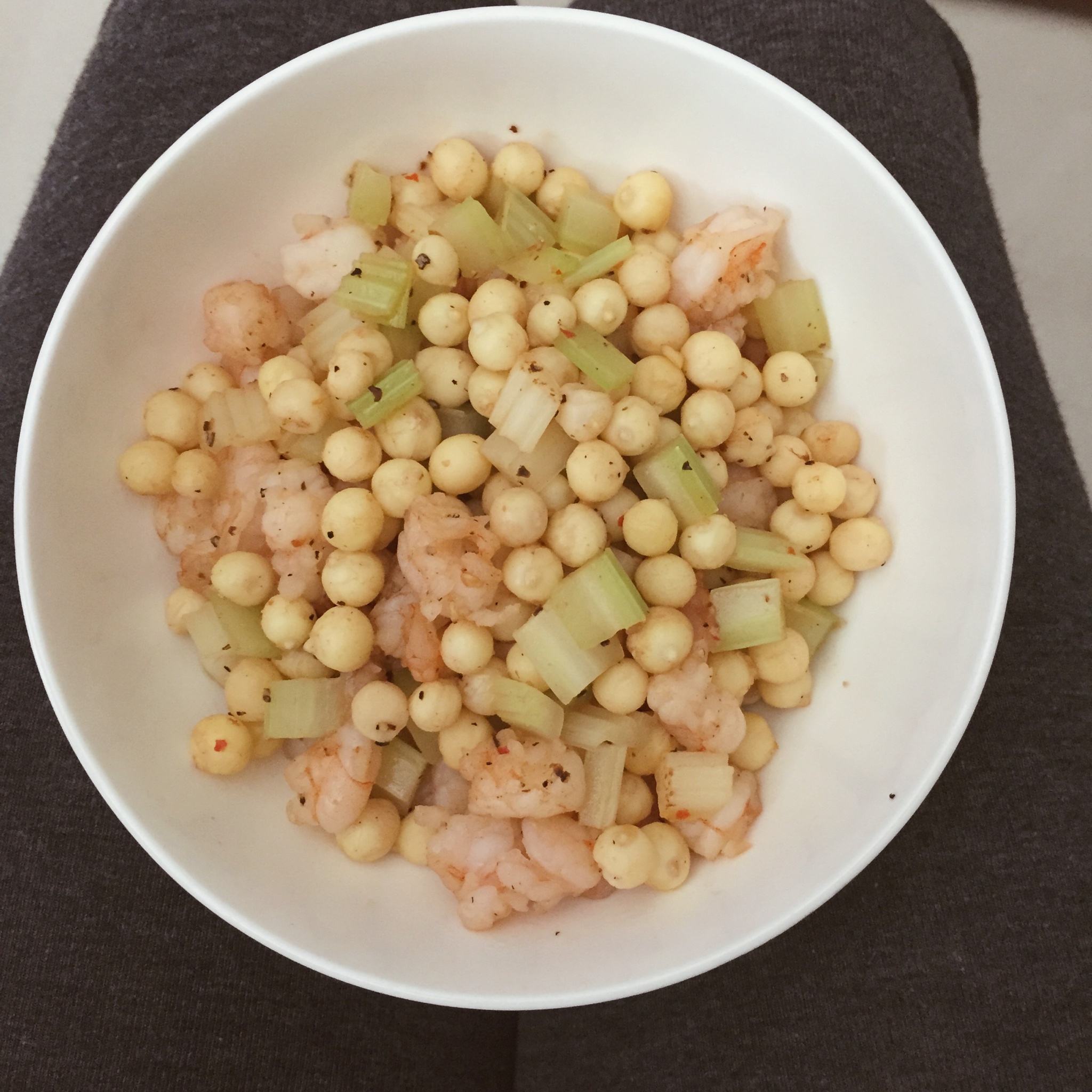 鸡头米虾仁