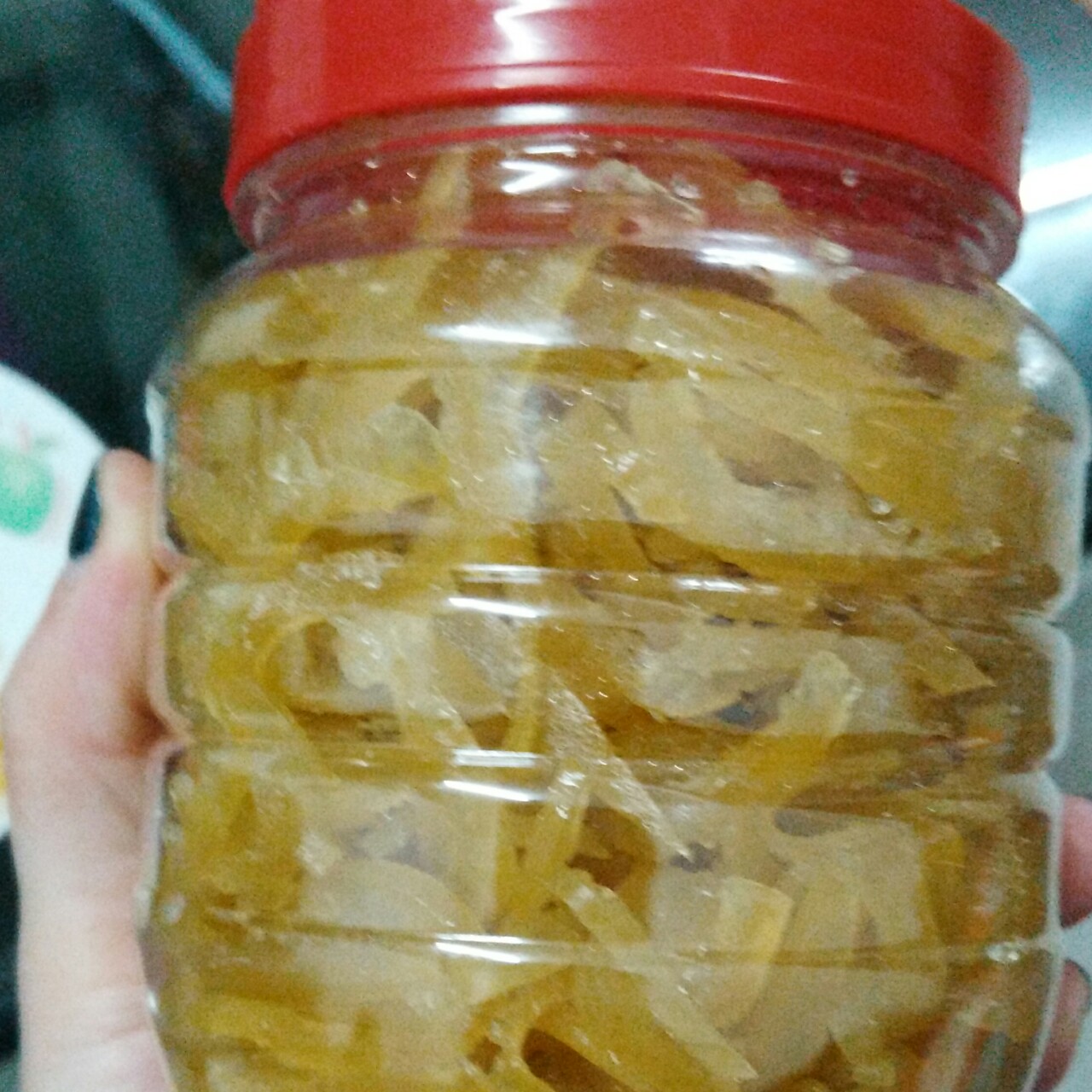 糖腌柚子皮