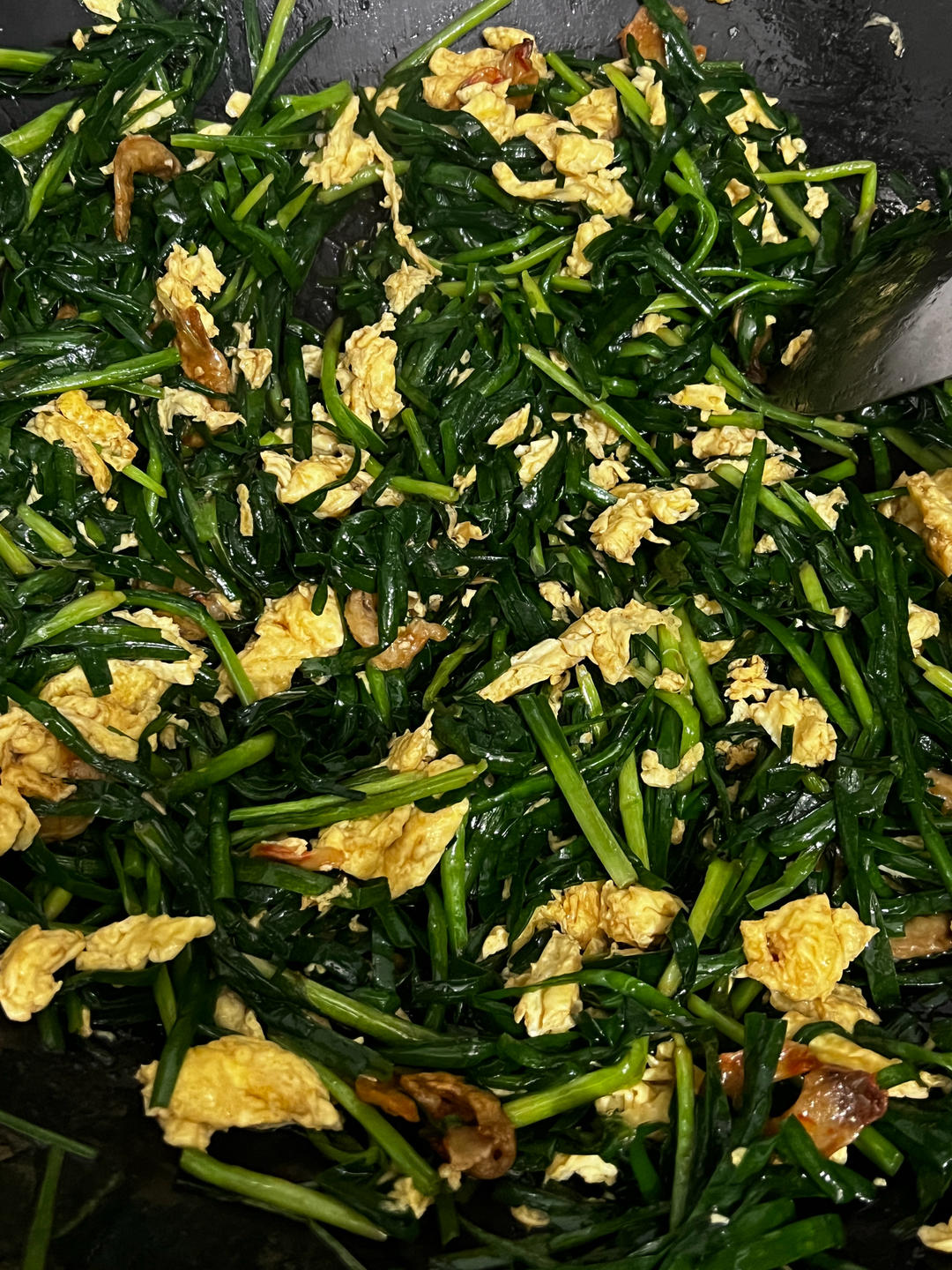 韭菜炒鸡蛋——三分钟快手下饭菜 掌握火候的秘诀