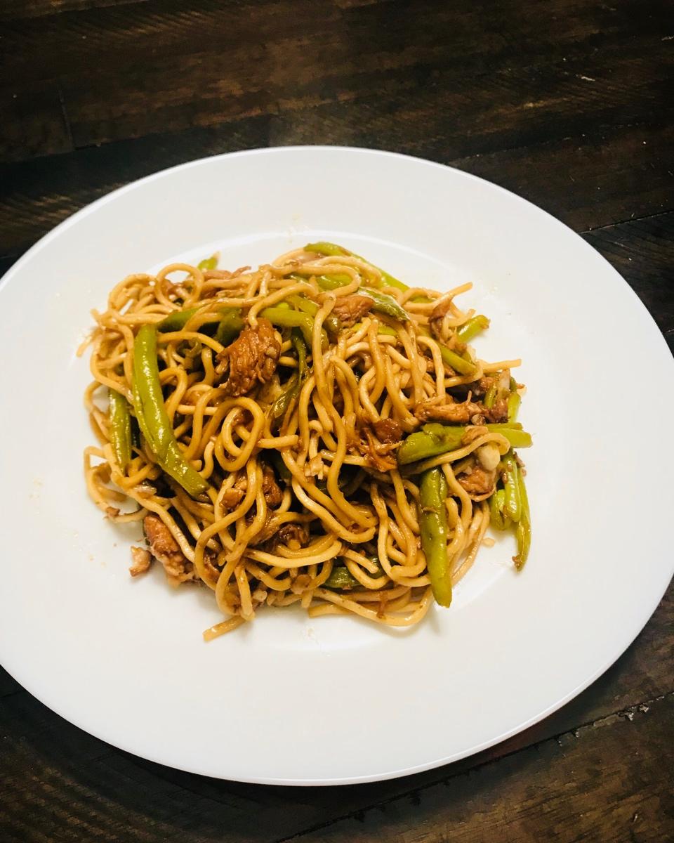 rulu做的老北京扁豆焖面