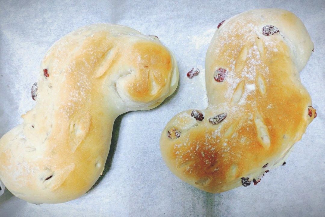 面包店里的常客——蔓越莓奶酪软欧