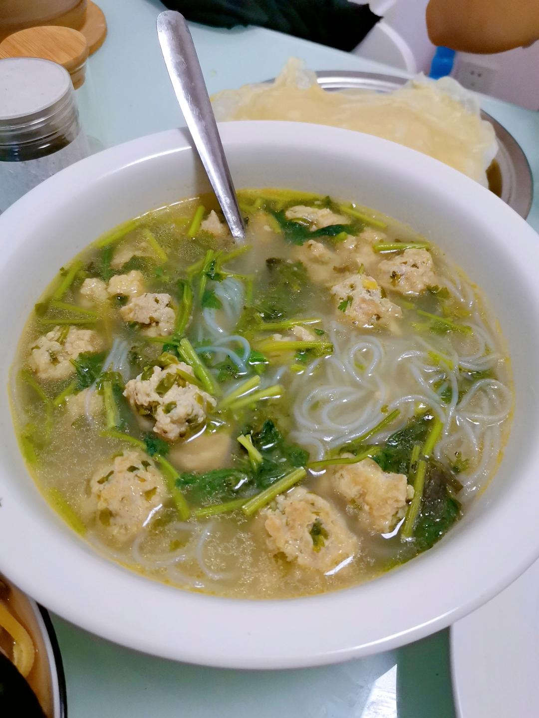 妈妈没有骗我!这个粉丝丸子汤巨好吃!