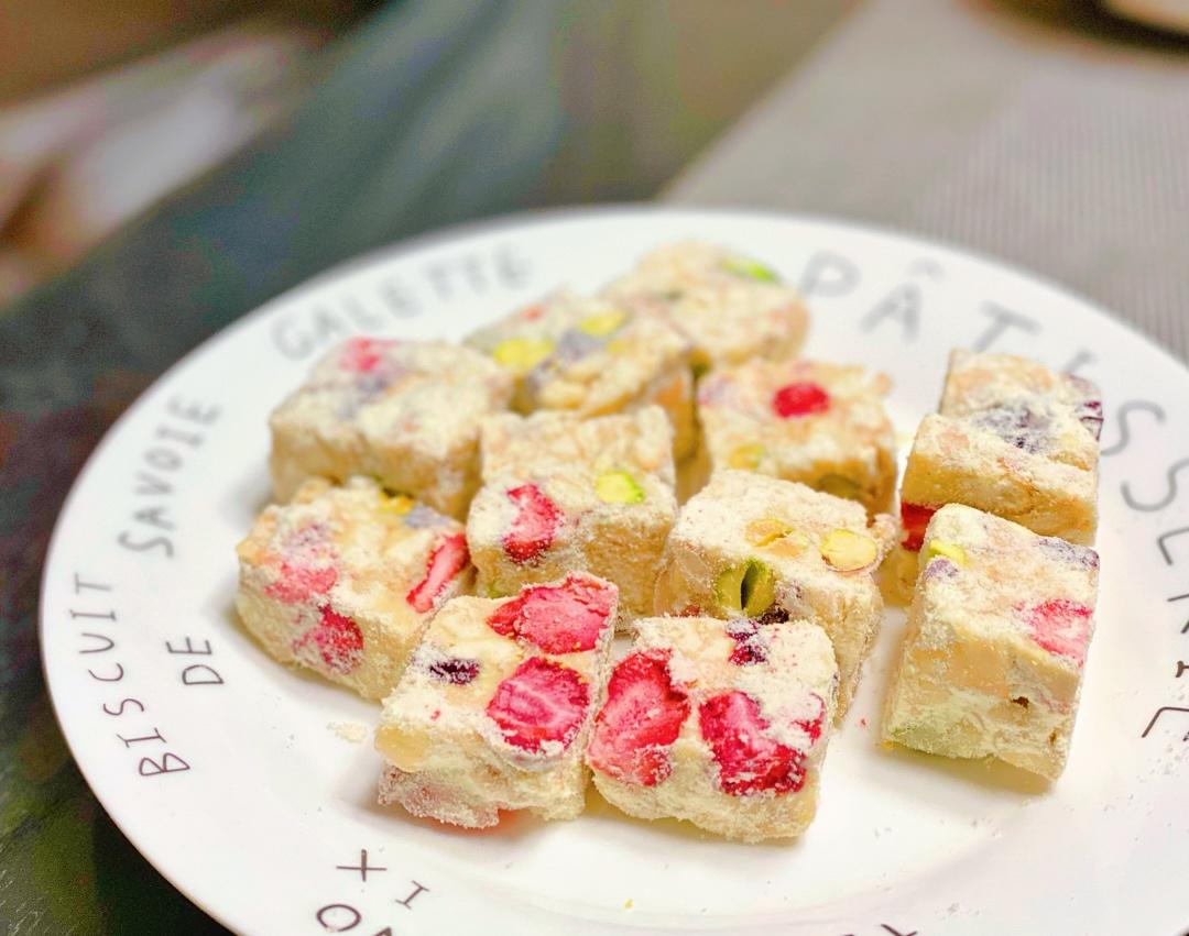 雪花酥  不甜版