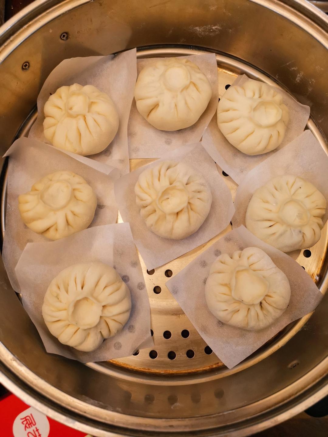 马齿苋干菜馅儿包子
