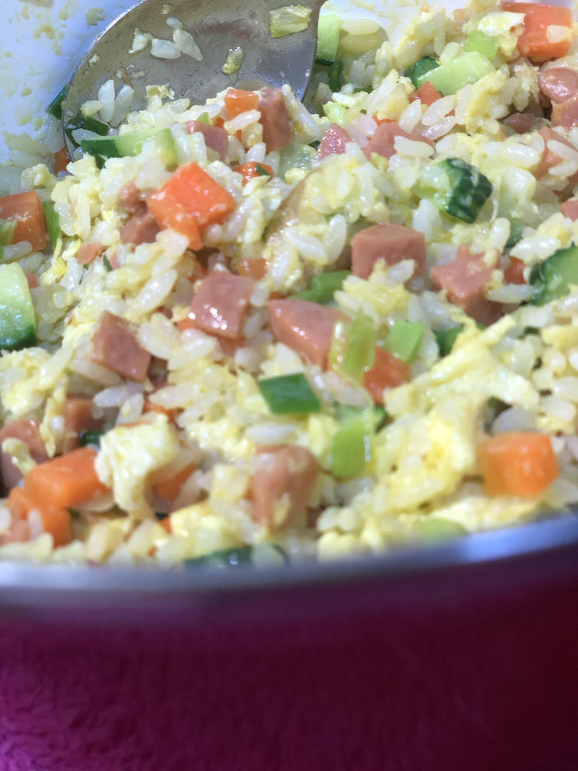 扬州炒饭（剩饭变美食，从此不剩饭）