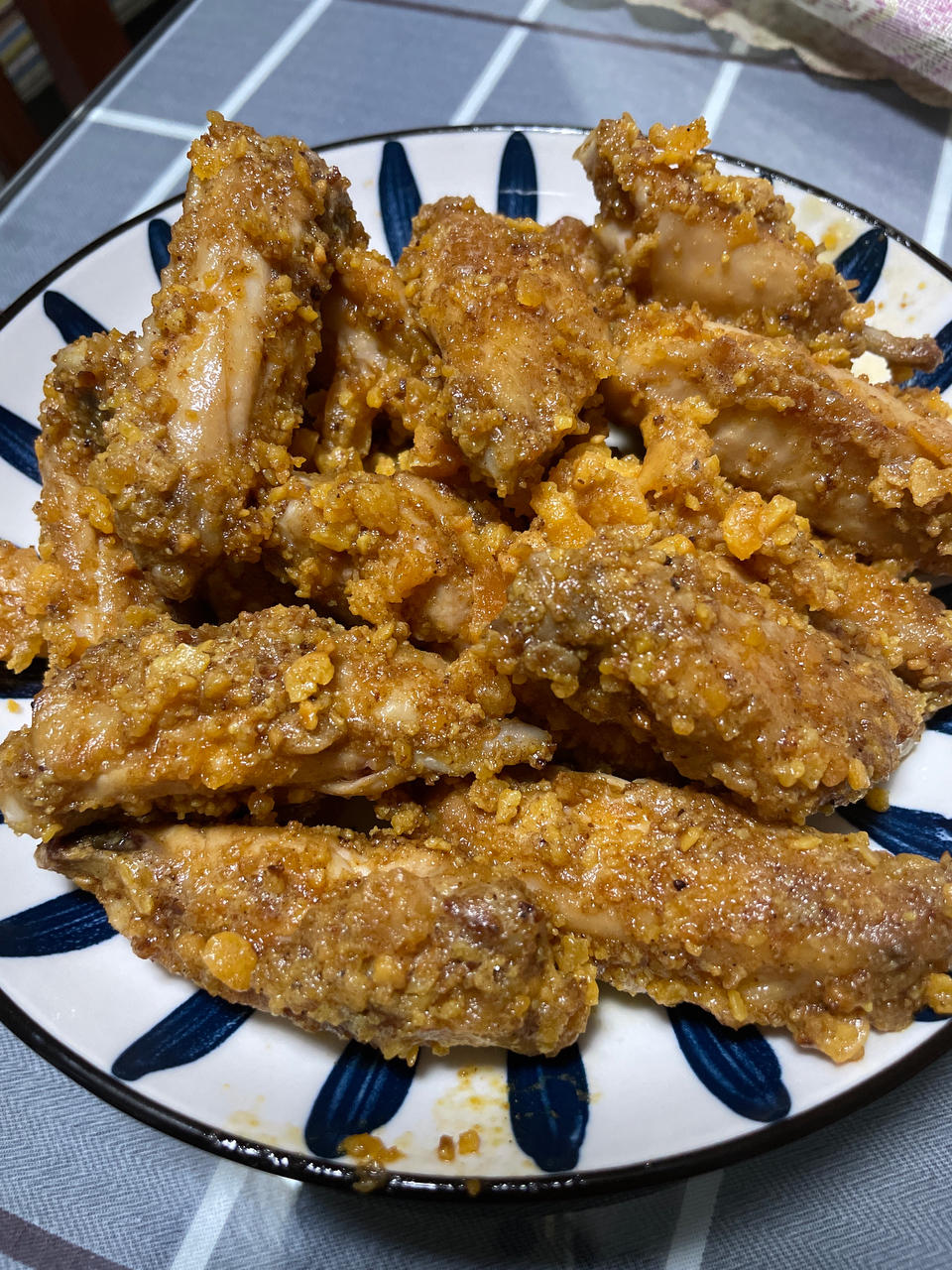金沙鸡翅【咸蛋黄焗鸡翅】