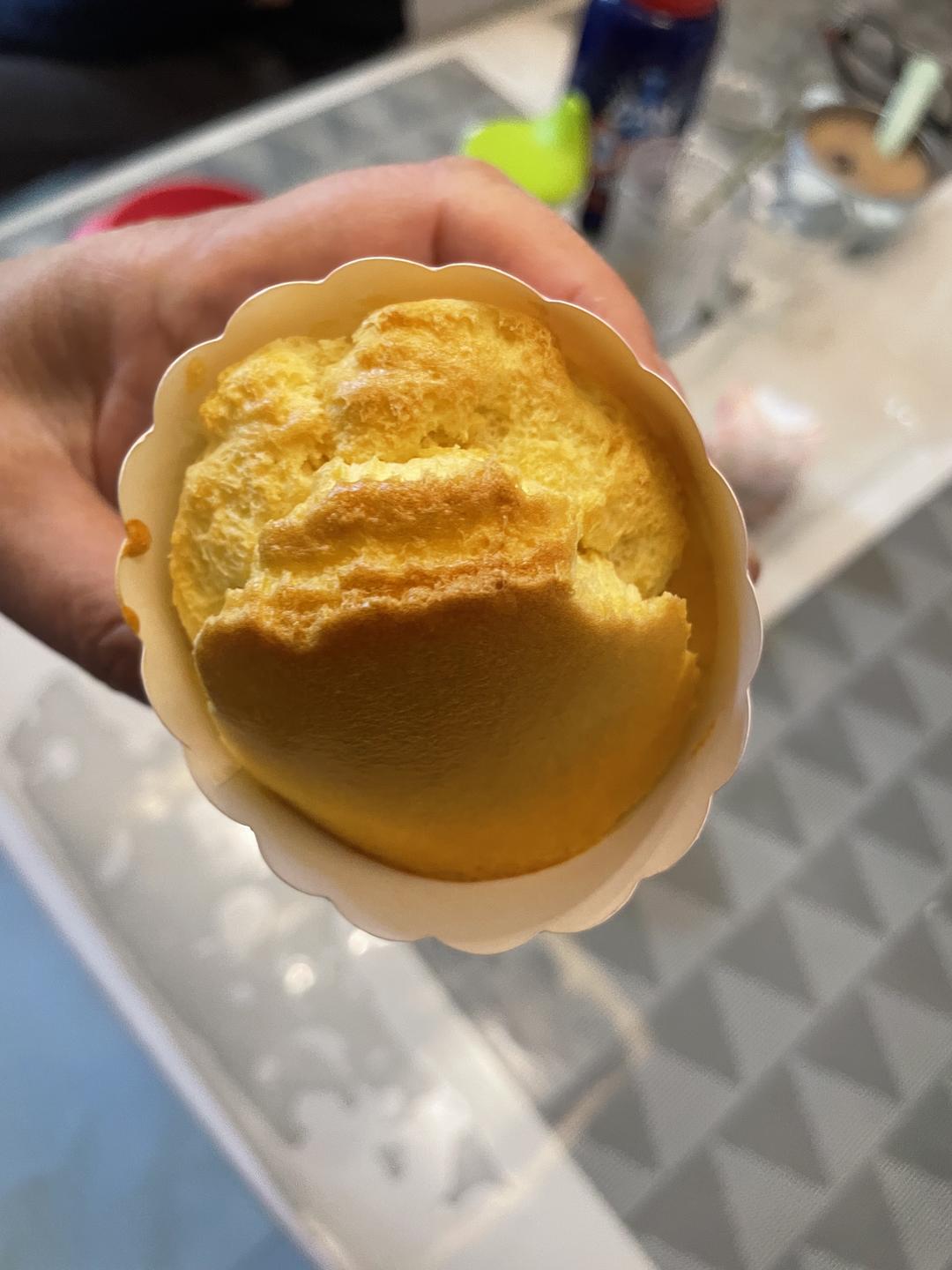 空气炸锅纸杯戚风蛋糕