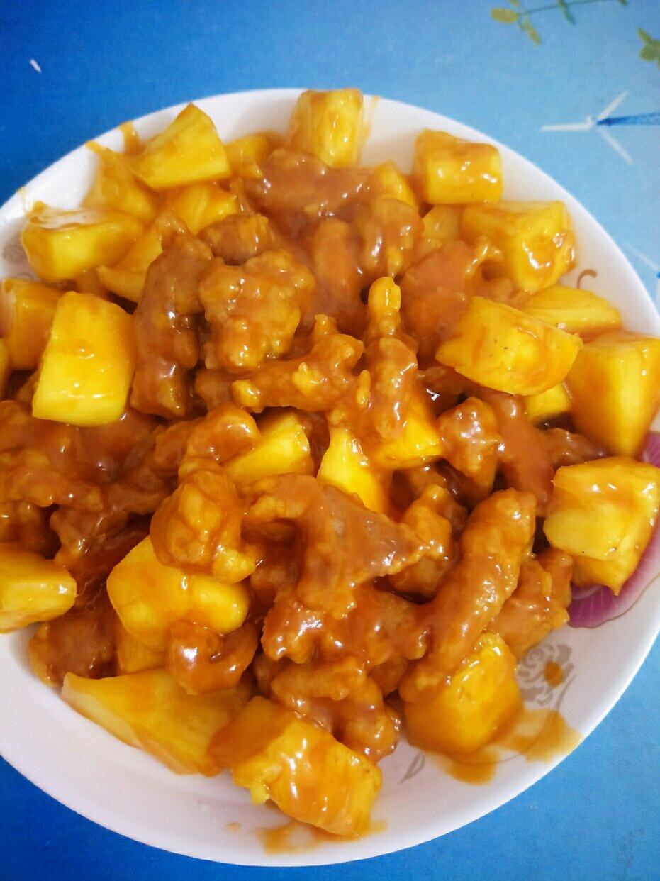 菠萝咕噜肉