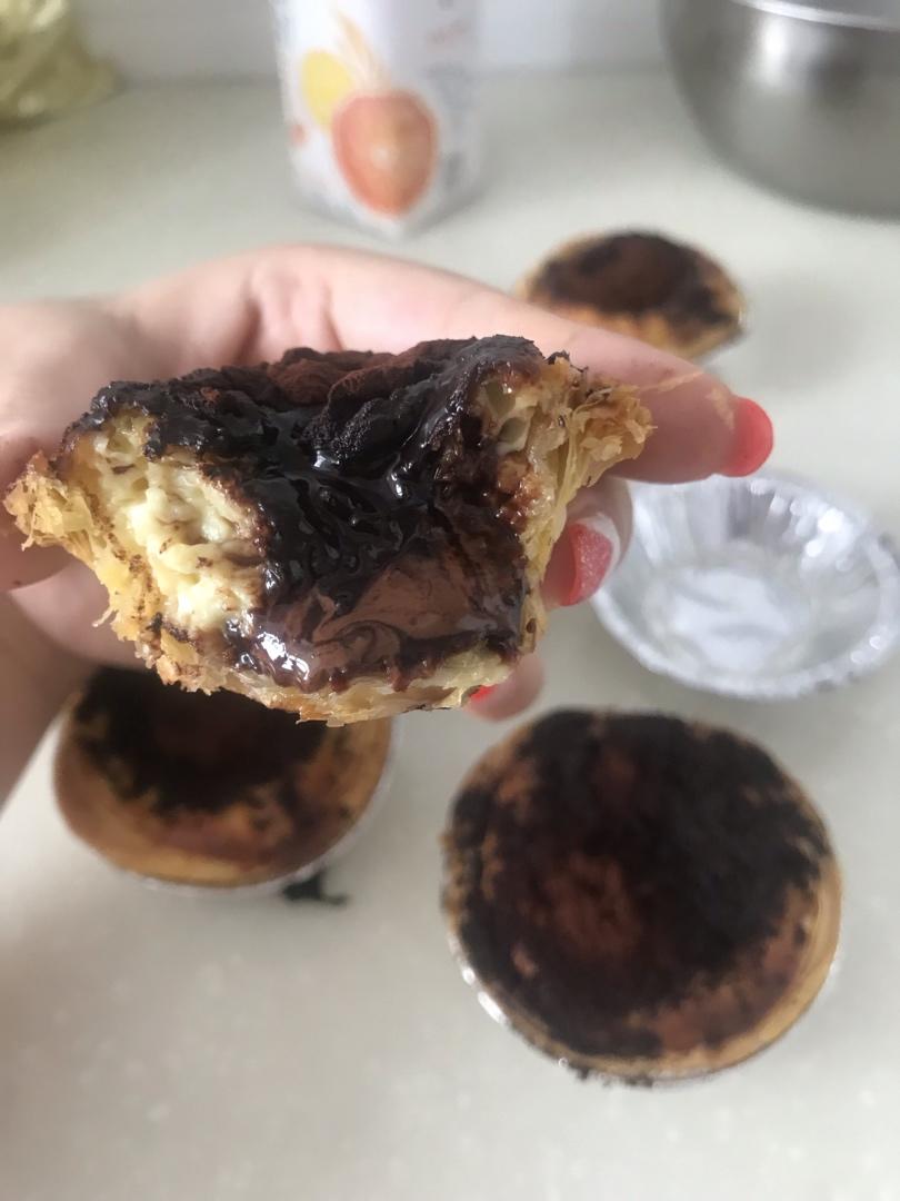 巧克力脏脏蛋挞