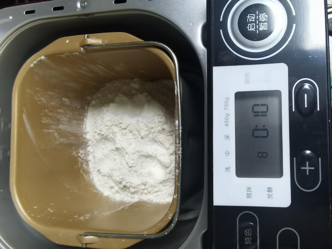 纯奶手撕吐司的做法 步骤1